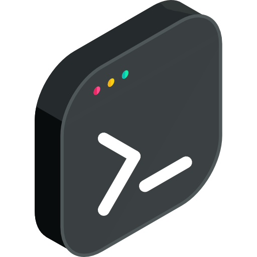 An icon to substitute an image. An icon of code